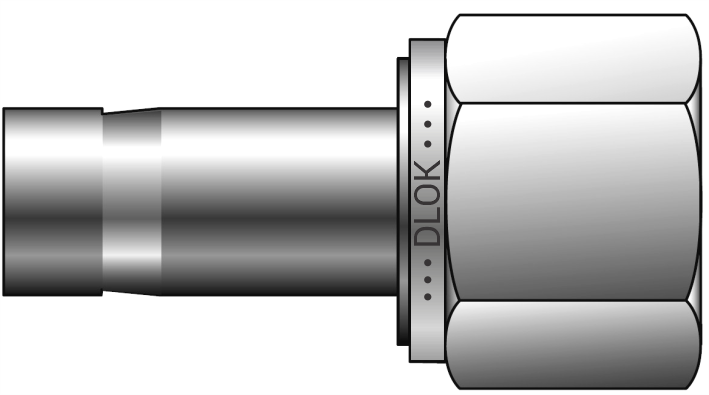 Female Adapter BSPT (For Metric Tube)